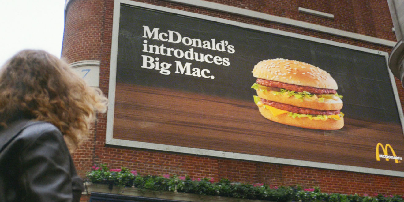 how is a big mac made for a commercial